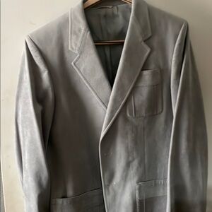Men's vintage Walter Pye's Gray Suede Blazer